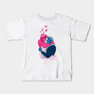 Hades and Persephone (Lore Olympus) Kids T-Shirt